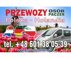 BUSY POLSKA - HOLANDIA BEZ PRZESIADEK TANIO+48 601 380 539